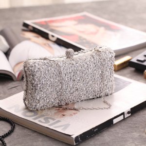 The Lace Design Evening Clutch Purse